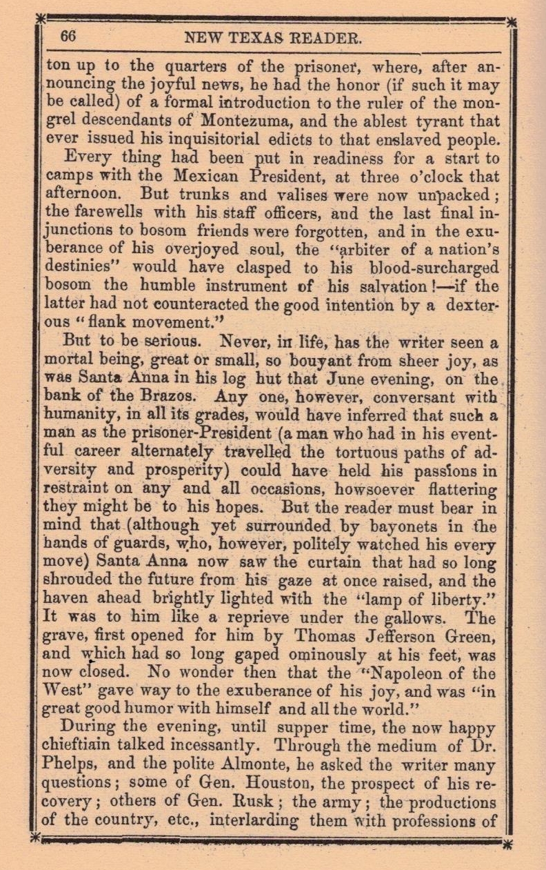 Lesson 32 - A Night With Santa Anna - Page 66